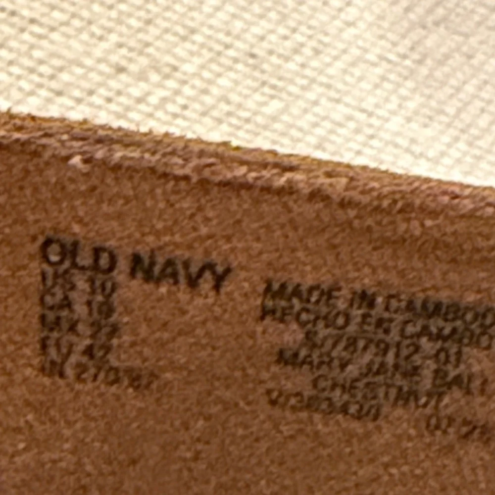 Old Navy Chestnut Mary Jane Ballet Flats/NWT/10 - Picture 15 of 15